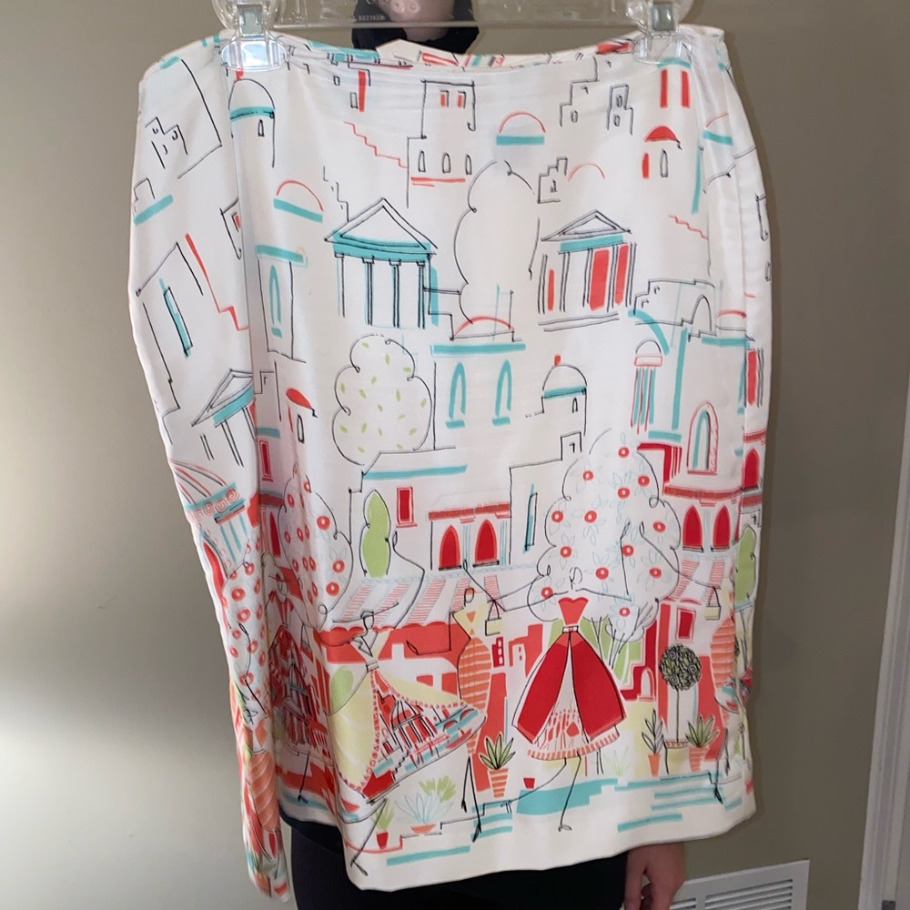 Silk skirt
